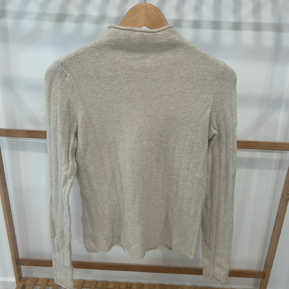 Madewell Soft Cream Knit Sweater